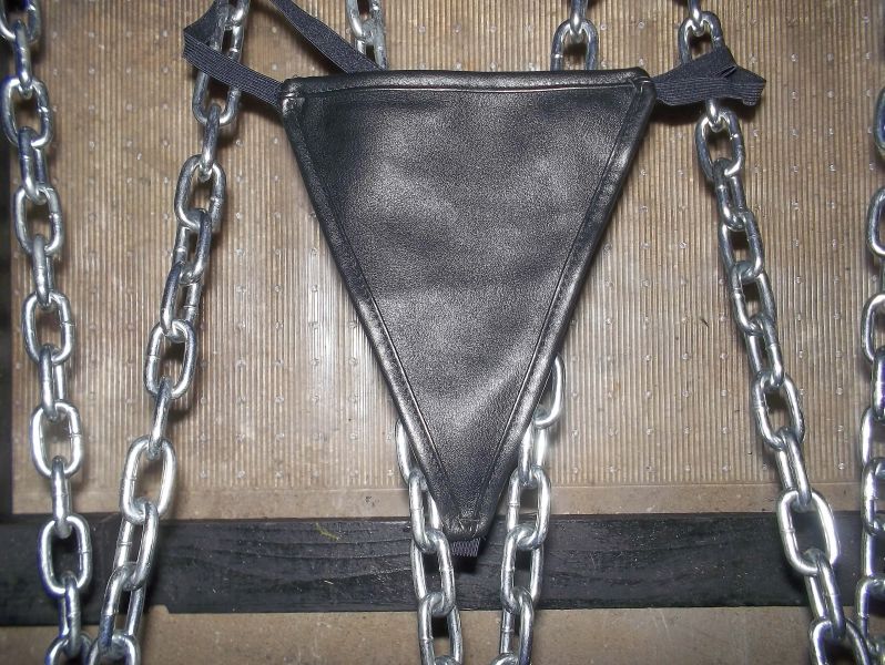 leather look g-string